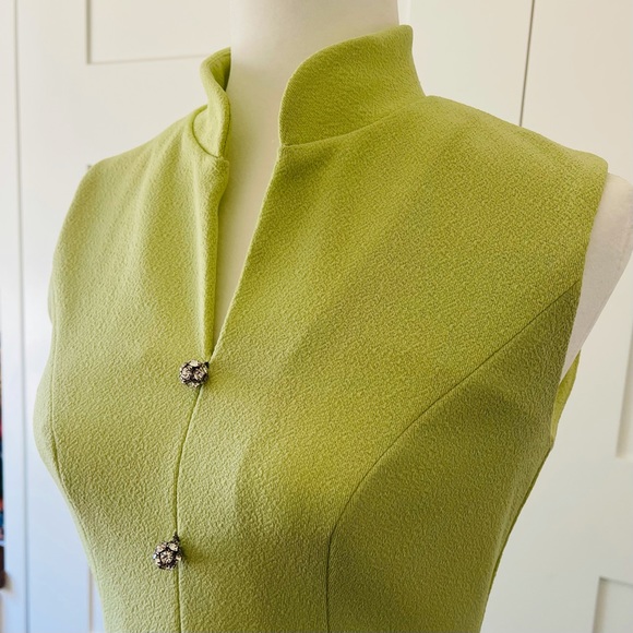 Vintage Green Shirtdress - Picture 6 of 9